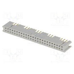 1 pcs x 3M - 8550-4500PL - Socket, IDC, female, PIN: 50, straight, THT, gold-plated, 3A, 2.54mm