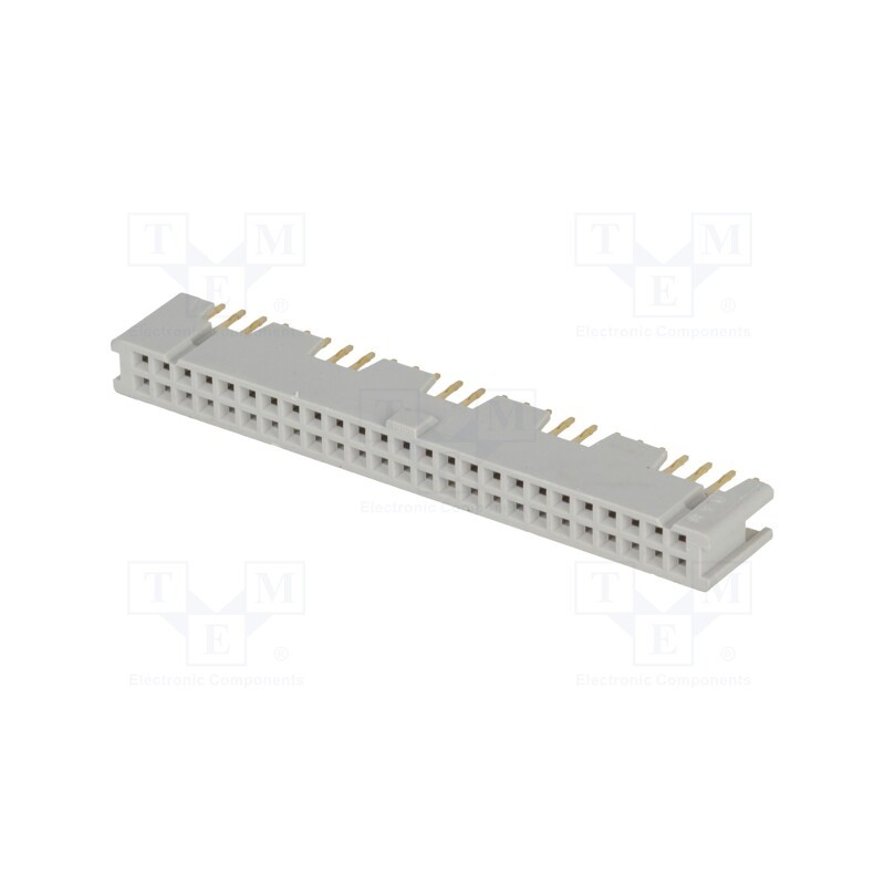 1 pcs x 3M - 8550-4500PL - Socket, IDC, female, PIN: 50, straight, THT, gold-plated, 3A, 2.54mm
