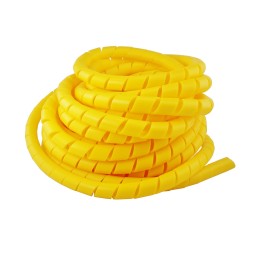 Spiral cover 17 26mm yellow hydrolider