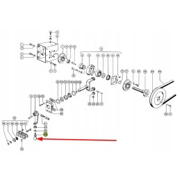 610321 g bolts with thread for the scythe drive