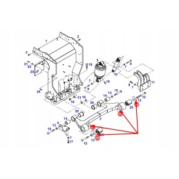 931502200040 rubber washer for suspension bushings