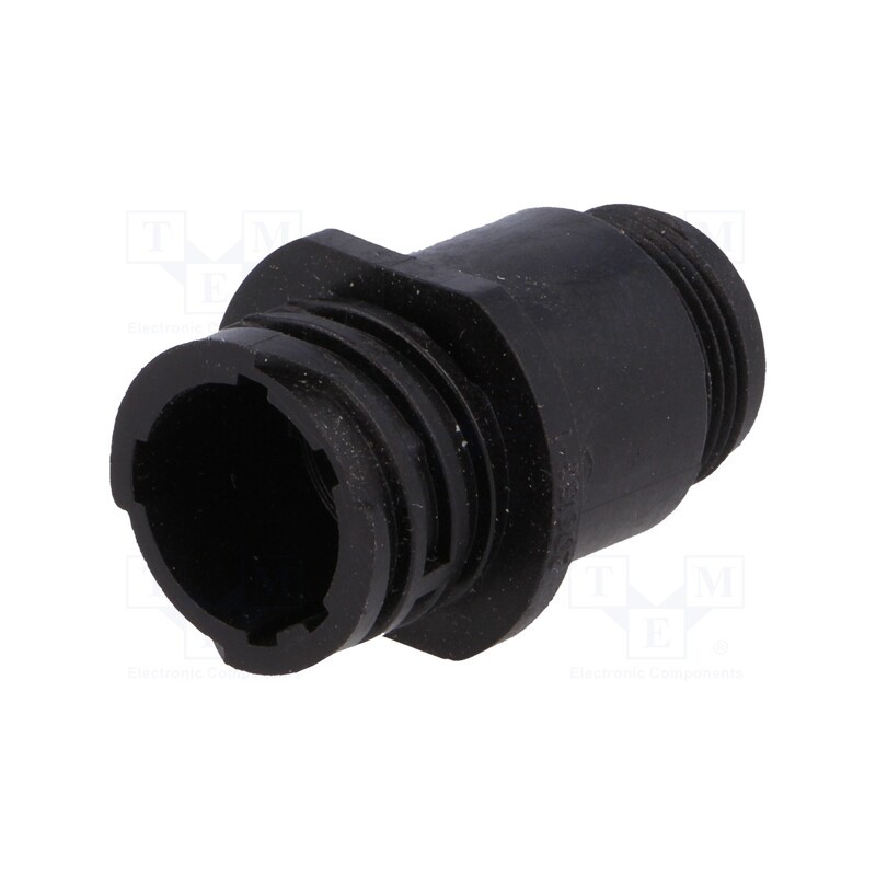 1 pcs x TE Connectivity - 206153-1 - Plug, male, PIN: 4, w/o contacts, CPC Series 1, for cable, size 11
