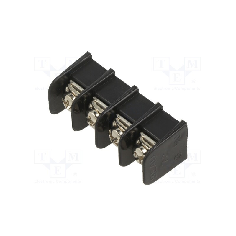 1 pcs x MOLEX - 387207504 - S/R barr.375 4ckt PC term SEM no ends