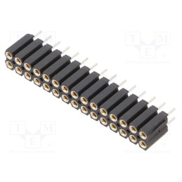 1 pcs x FISCHER ELEKTRONIK - BL6.30Z - Socket, pin strips, female, PIN: 30, straight, 2.54mm, THT, 2x15
