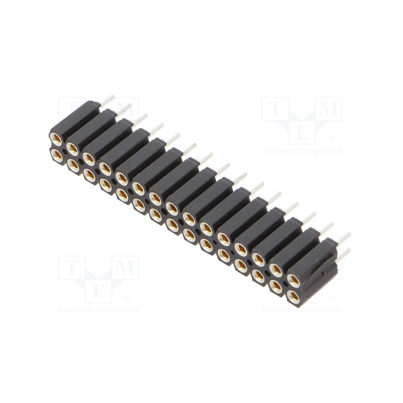 1 pcs x FISCHER ELEKTRONIK - BL6.30Z - Socket, pin strips, female, PIN: 30, straight, 2.54mm, THT, 2x15