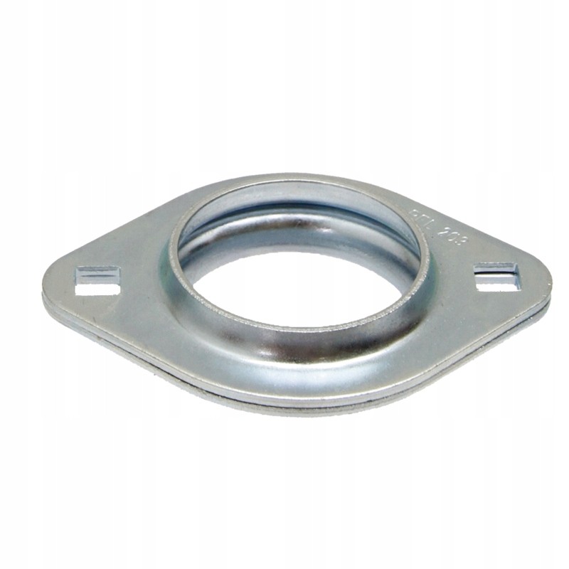 Bearing housing made of steel sheet, granite set