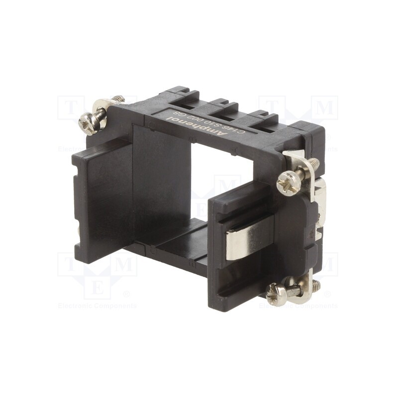 1 pcs x AMPHENOL - C146S10002G8 - Frame for modules, female, C146,heavy|mate M, size E10, 57x27mm