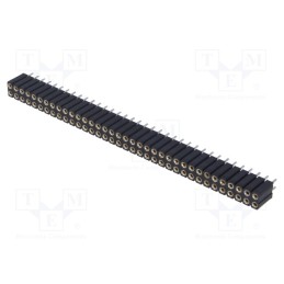 1 pcs x CONNFLY - DS1002-03-2*36131 - Socket, pin strips, female, PIN: 72, turned contacts, straight