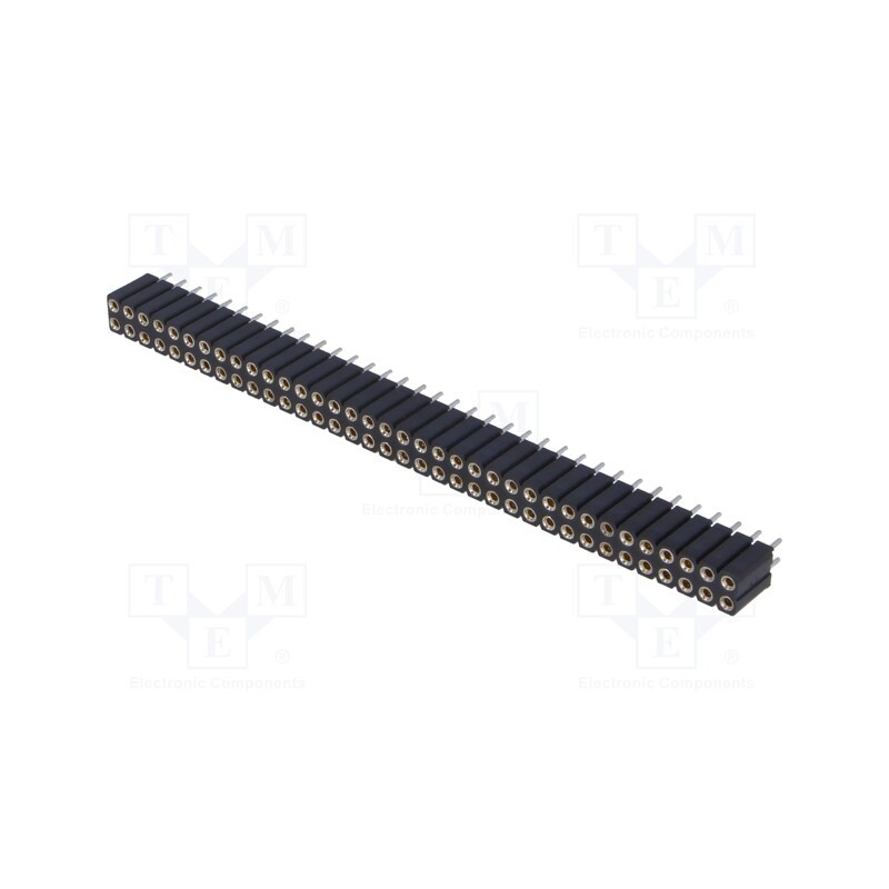 1 pcs x CONNFLY - DS1002-03-2*36131 - Socket, pin strips, female, PIN: 72, turned contacts, straight