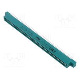 1 pcs x EDAC - 346-100-520-202 - Card edge, PIN: 100, soldering, for panel mounting,on PCBs, 346