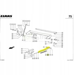 Pret bent claas jaguar 800 0000771391 0771391