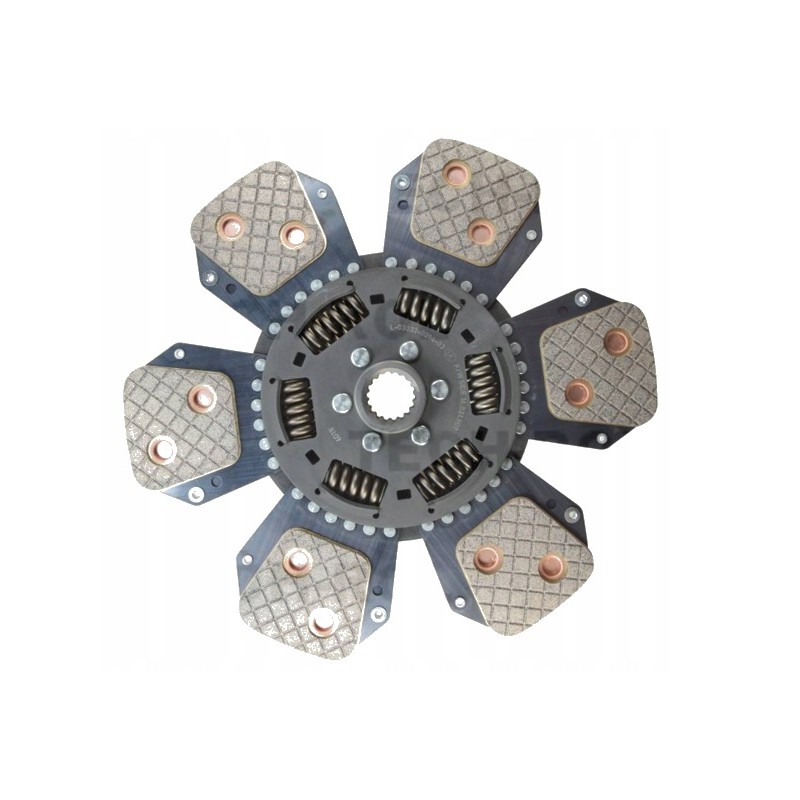 Ceramic zetor clutch disc, diameter 325 mm, 1602190