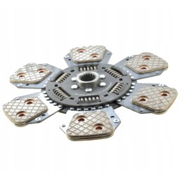 Ceramic zetor clutch disc, diameter 325 mm, 1602190