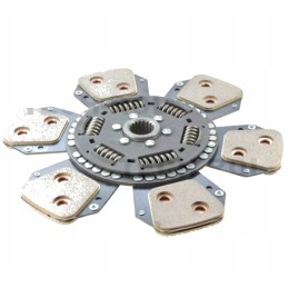 Ceramic zetor clutch disc, diameter 325 mm, 1602190