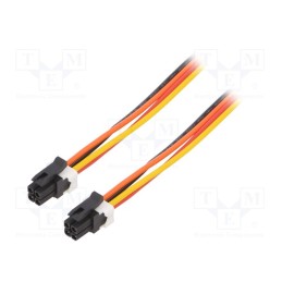 1 pcs x MOLEX - 451320410 - Microfit 4 Circuit 1M Cable Assembly