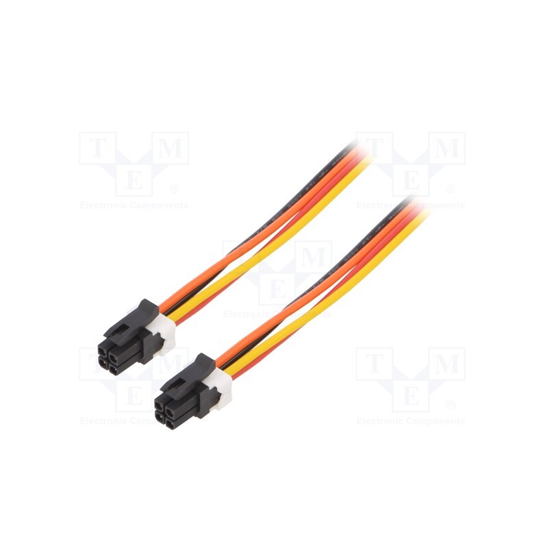 1 pcs x MOLEX - 451320410 - Microfit 4 Circuit 1M Cable Assembly