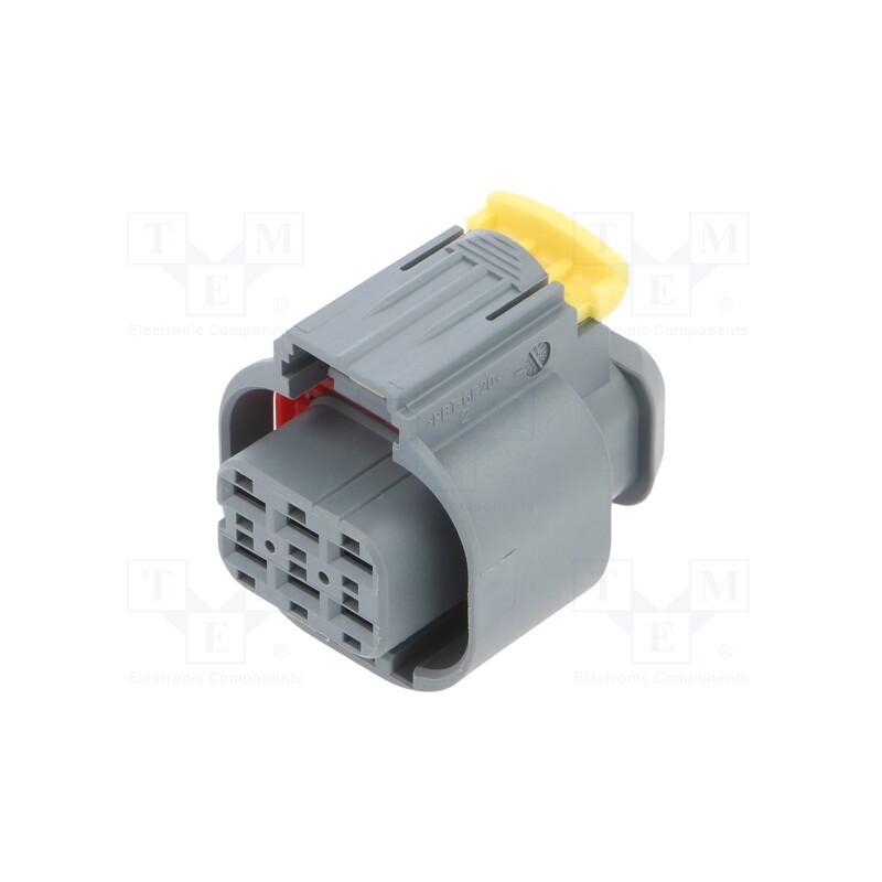 1 pcs x TE Connectivity - 1745078-1 - Connector: automotive, MCP 2.8, female, plug, for cable, PIN: 6