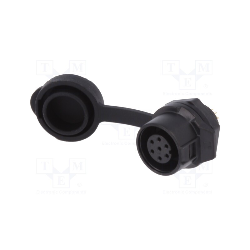 1 pcs x LUTRONIC - 2209 - Connector: circular, socket, size 12, 02, female, PIN: 7, for latch