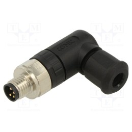 1 pcs x CONEC - SAL-8-RSWC4-S5,5 - Connector: M8, male, PIN: 4, angled 90°, for cable, plug, IP67
