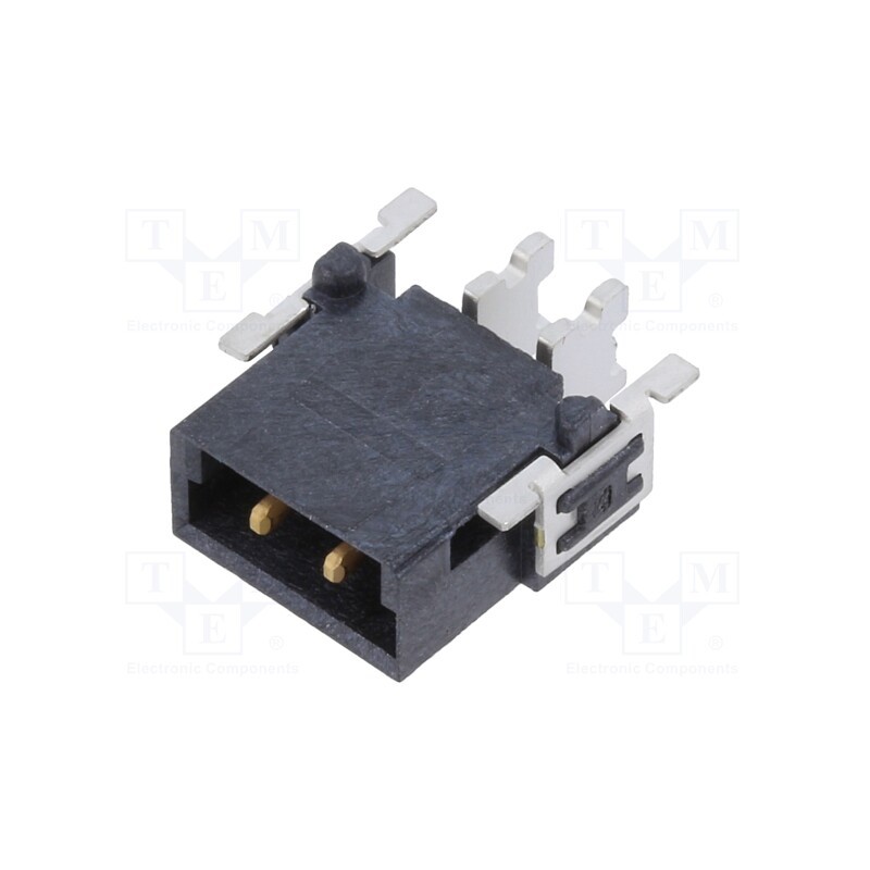 1 pcs x HARTING - 15550022601333 - Connector: PCB to PCB, male, PIN: 2, 2.54mm, har-flex® Power, 26A