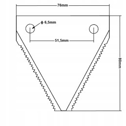 Easy Cut II Schumacher coarse-grained scythe blade