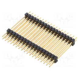 1 pcs x FISCHER ELEKTRONIK - SL6.237.36G - Pin header, pin strips, male, PIN: 36, straight, 2.54mm, THT, 2x18