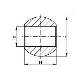 CBM ball, category 2, lifter, 28x56x45