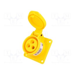 1 pcs x PCE - 313-4 - Connector: AC supply, socket, female, 16A, 110VAC, IEC 60309, IP44