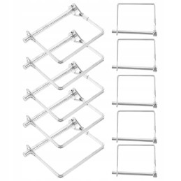 Farm with heavy-duty hook safety pin