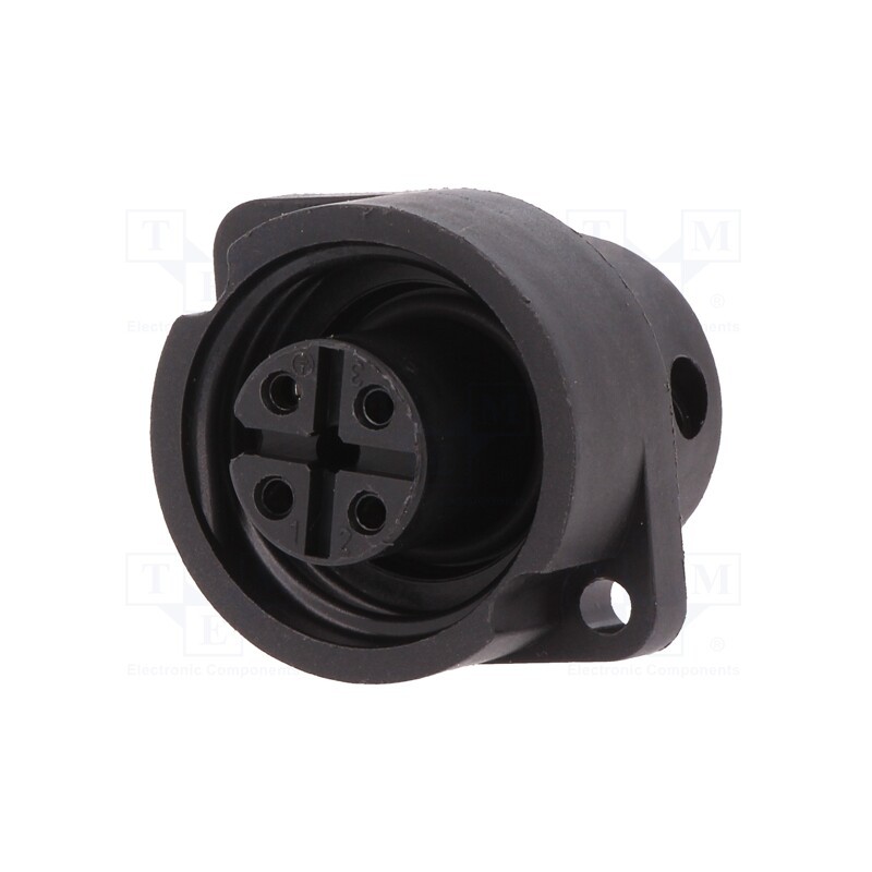 1 pcs x BINDER - 09 4224 00 04 - Connector: circular, socket, 692,693,RD24, female, PIN: 4, 16A, IP67