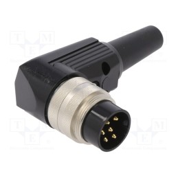 1 pcs x LUMBERG - WSV 60 - Connector: M16, plug, male, soldering, for cable, PIN: 6, 5A, 250V
