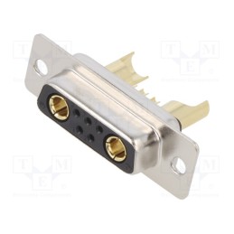 1 pcs x MH CONNECTORS - MHCDS7W2S4 - Special D-Sub, PIN: 7(2+5), plug, female, for cable, soldering