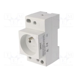 1 pcs x SIMET - 89066006 - Connector: AC supply, female, socket, 250VAC, 16A, PIN: 3, IP20