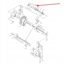 D40448300 set of 8 power take-off disc screws