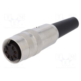 1 pcs x LUMBERG - KV 71 - Connector: M16, plug, female, soldering, for cable, PIN: 7, 5A, 60V