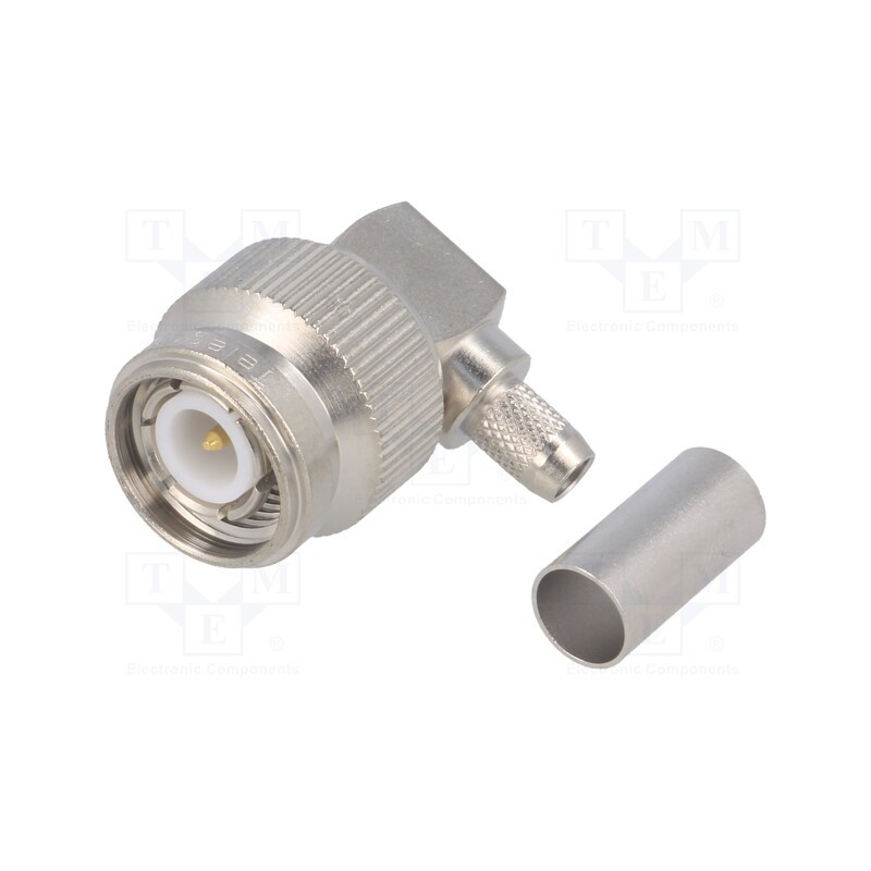 1 pcs x TELEGu00c4RTNER - J01010A0006 - Plug, TNC, male, angled 90°, 50Ω, RG142,RG223,RG400, for cable