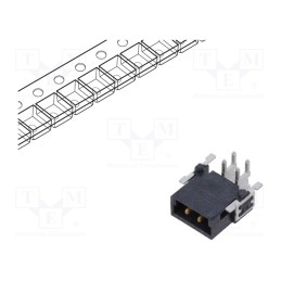1 pcs x HARTING - 15550022701333 - Connector: PCB to PCB, male, PIN: 2, 2.54mm, har-flex® Power, 29A