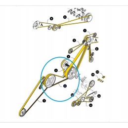 Thriller belt 3hb new holland tc cx case 89817374 c