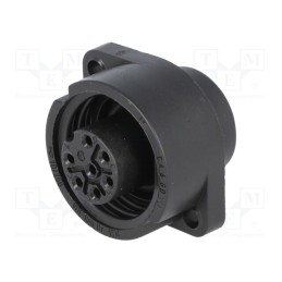 1 pcs x HIRSCHMANN - 932325100 CA 6 GD - Connector: circular, socket, female, IP67, CA, PIN: 7(6+1), 6+PE