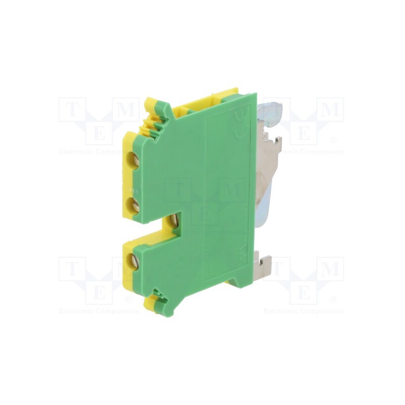 1 pcs x PHOENIX CONTACT - 1923076 - Splice terminal: rail, 0.2÷4mm2, terminals: 3, yellow-green, 500V