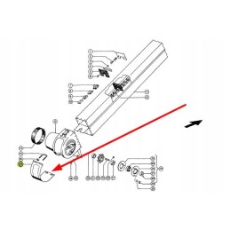 684180 0 grain feeder cover