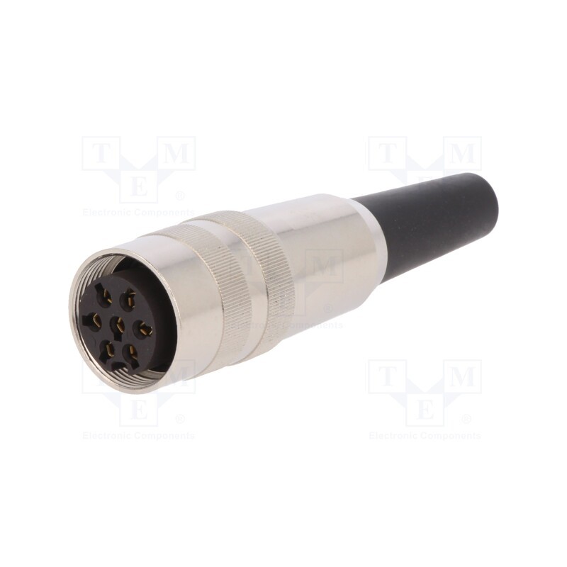 1 pcs x LUMBERG - KV 70 - Connector: M16, plug, female, soldering, for cable, PIN: 7, 5A, 250V