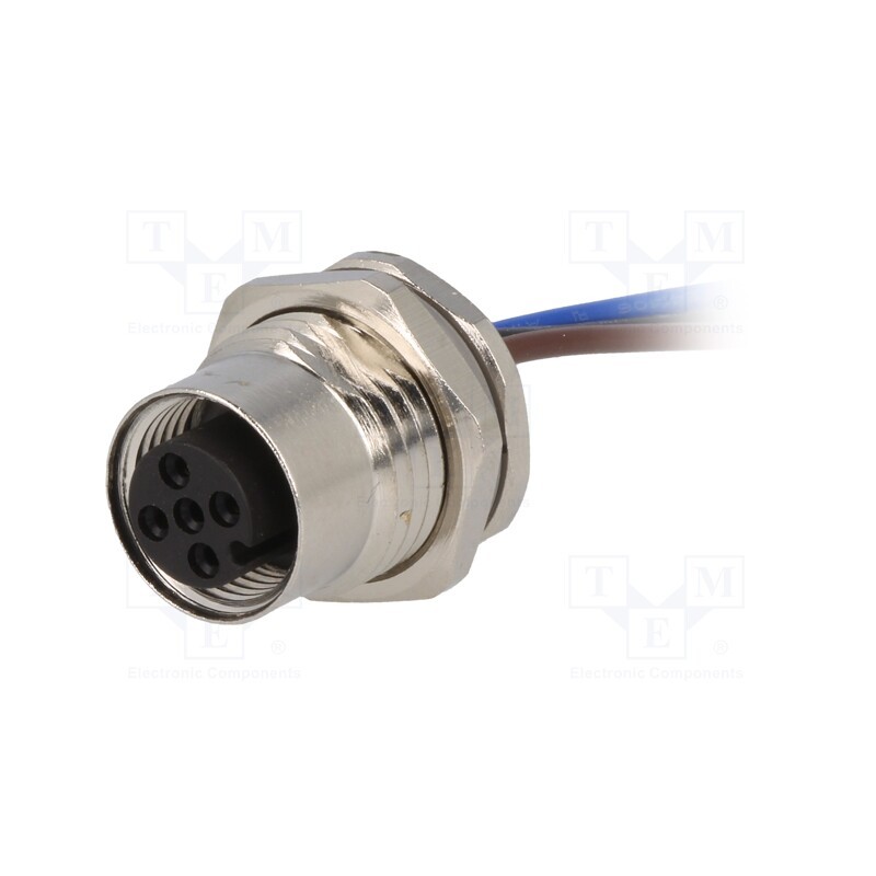 1 pcs x TE Connectivity - T4171110003-001 - Socket, M12, PIN: 3, female, A code-DeviceNet / CANopen, cables