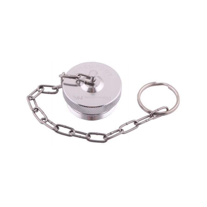 Cover cap, threaded screw-in valve plug