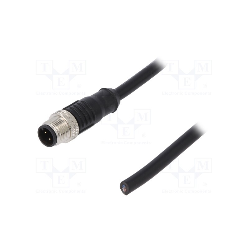 1 pcs x DEGSON ELECTRONICS - PM-M12A-04P-MM-SL8A01-00A(H) - Plug, M12, PIN: 4, male, A code-DeviceNet / CANopen, IP65,IP67