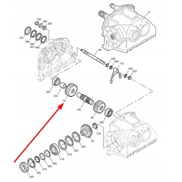 Lca69459 gear wheel 20 teeth