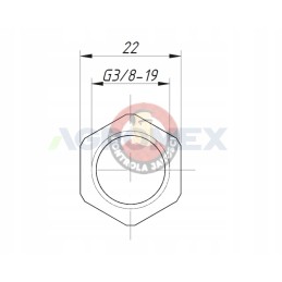 Hydraulic quick connector plug g3 8 bsp
