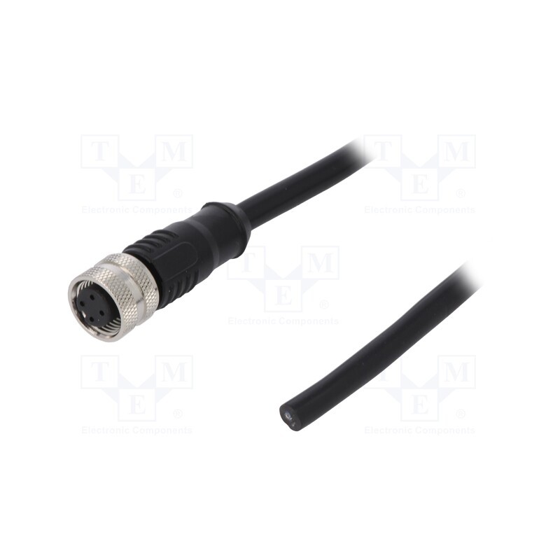 1 pcs x DEGSON ELECTRONICS - PM-M12A-04P-FF-SL8A01-00A(H) - Plug, M12, PIN: 4, female, A code-DeviceNet / CANopen, IP65,IP67