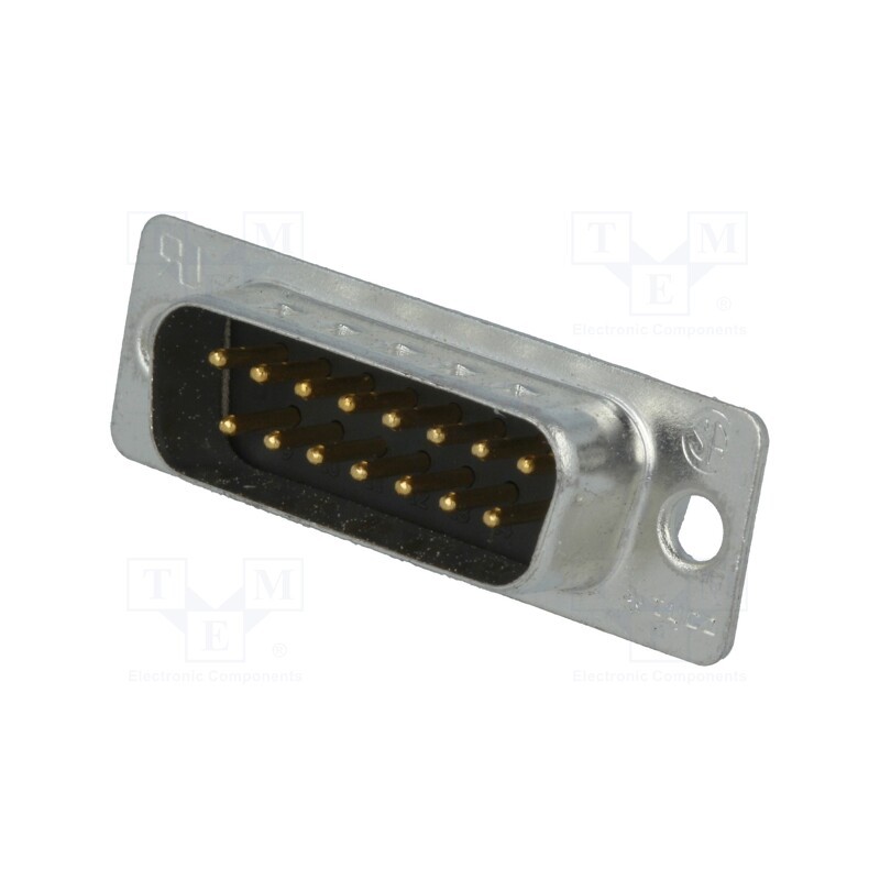 1 pcs x TE Connectivity - 5-747908-2 - D-Sub, PIN: 15, plug, male, for cable, soldering, HD 20