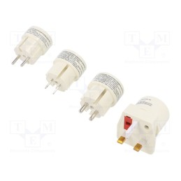 1 set x LOGILINK - PA0186 - Transition: adapter, 2P, white, PIN: 2